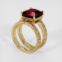 6.34 Ct. Gemstone Ring, 14K Yellow Gold 2