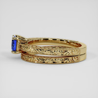 1.14 Ct. Bi Color Sapphire Ring, 14K Yellow Gold 4