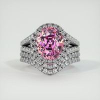 6.38 Ct. Gemstone Ring, Platinum 950 1
