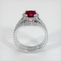 2.02 Ct. Ruby Ring, Platinum 950 3