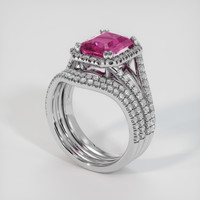 2.77 Ct. Sapphire Ring, Platinum 950 2