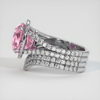 6.38 Ct. Gemstone Ring, 18K White Gold 4