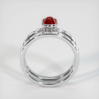 1.01 Ct. Ruby Ring, Platinum 950 3