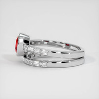 1.50 Ct. Ruby Ring, 10K White Gold 4