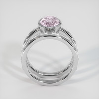 3.05 Ct. Sapphire Ring, 14K White Gold 3