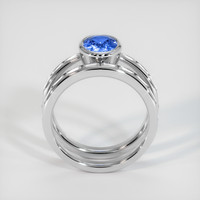 1.24 Ct. Sapphire Ring, 18K White Gold 3
