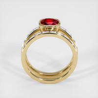 1.50 Ct. Ruby Ring, 14K Yellow Gold 3