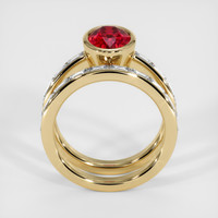 2.31 Ct. Ruby Ring, 14K Yellow Gold 3