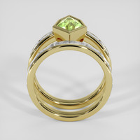 1.15 Ct. Bi Color Sapphire Ring, 14K Yellow Gold 3