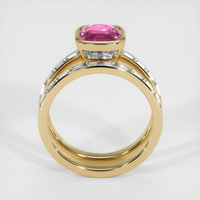 2.26 Ct. Sapphire Ring, 18K Yellow Gold 3