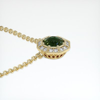 3.10 Ct. Sapphire Necklace, 14K Yellow Gold 3