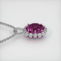 27.41 Ct. Pinkish Purple Sapphire Pendant, Platinum 950 3
