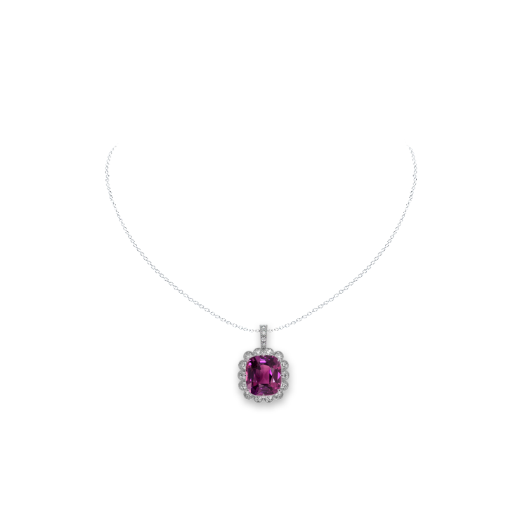 Jewelry image on model