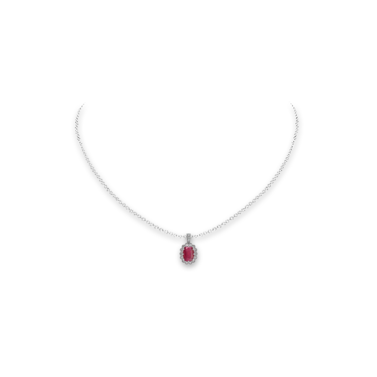 Jewelry image on model
