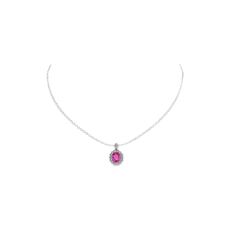 Jewelry image on model