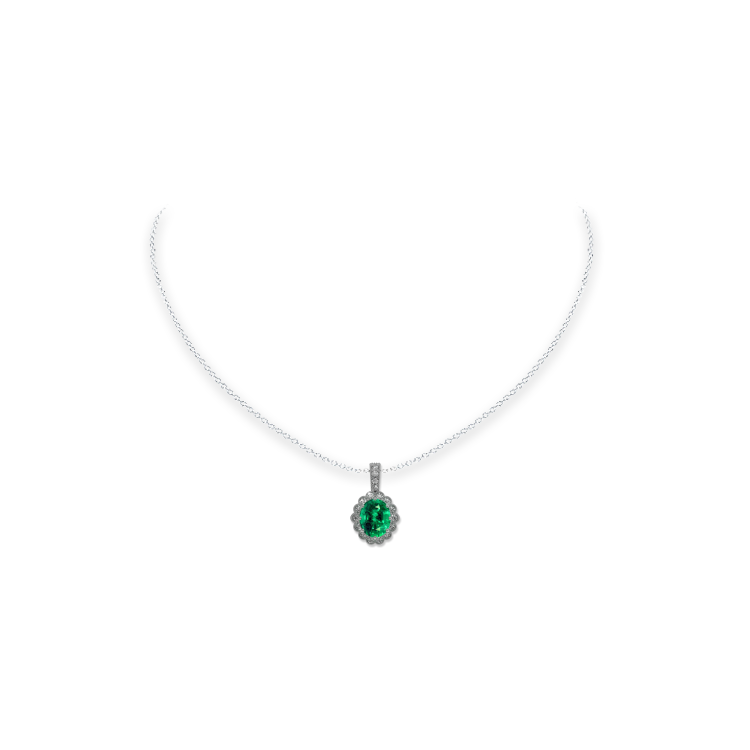 Jewelry image on model