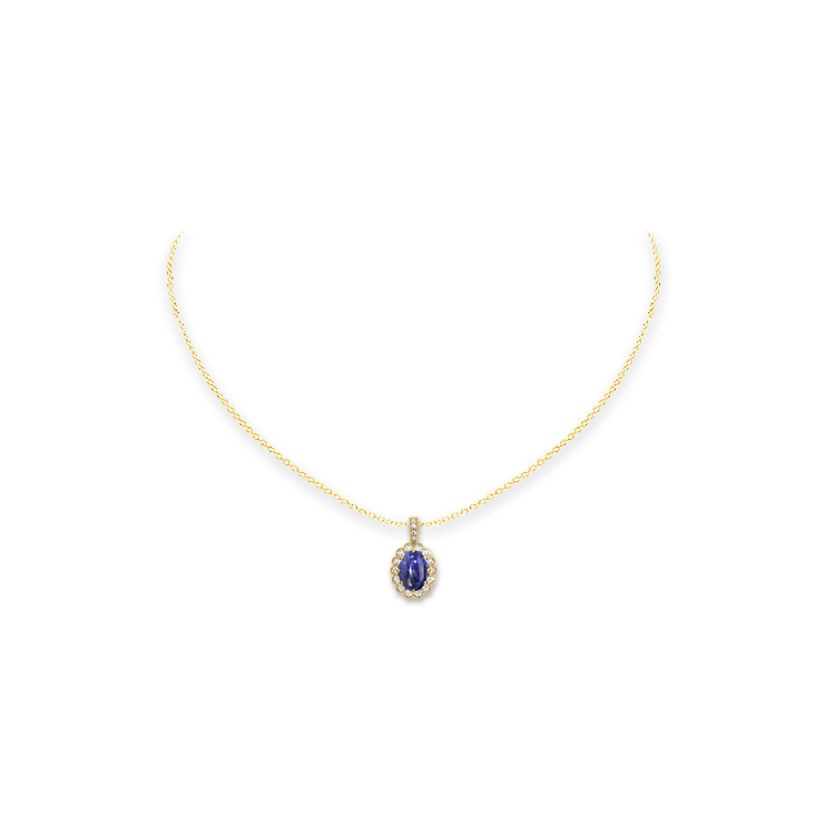 Jewelry image on model