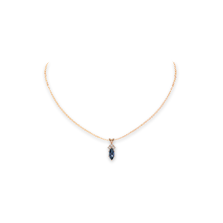 Jewelry image on model