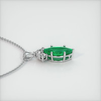 Emerald Pendant 0.75 Ct., 18K White Gold Preview