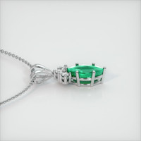 Emerald Pendant 0.47 Ct., 18K White Gold Preview