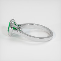 1.26 Ct. Emerald Ring, Platinum 950 4