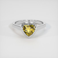 1.25 Ct. Gemstone Ring, Platinum 950 1