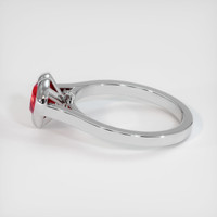 1.26 Ct. Ruby Ring, Platinum 950 4