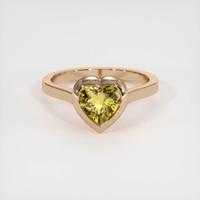 1.25 Ct. Gemstone Ring, 14K Rose Gold 1