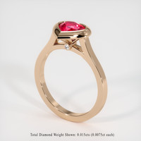 Ruby Ring 1.04 Ct. 14K Rose Gold Preview
