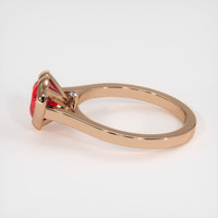 1.68 Ct. Ruby Ring, 14K Rose Gold 4