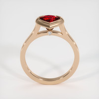 1.33 Ct. Ruby Ring, 14K Rose Gold 3