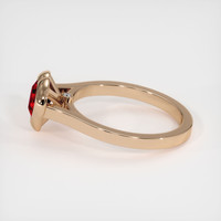 1.33 Ct. Ruby Ring, 14K Rose Gold 4