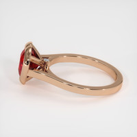 2.33 Ct. Ruby Ring, 14K Rose Gold 4