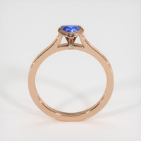 0.55 Ct. Sapphire Ring, 14K Rose Gold 3