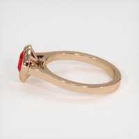 1.03 Ct. Ruby Ring, 14K Rose Gold 4