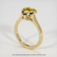 1.25 Ct. Gemstone Ring, 14K Yellow Gold 2