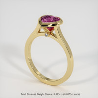 1.30 Ct. Gemstone Ring, 14K Yellow Gold 2