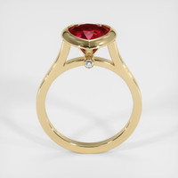 2.33 Ct. Ruby Ring, 14K Yellow Gold 3