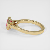 1.02 Ct. Ruby Ring, 14K Yellow Gold 4