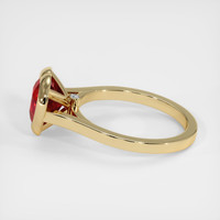 2.33 Ct. Ruby Ring, 18K Yellow Gold 4