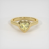 1.78 Ct. Yellow Sapphire Ring, 18K Yellow Gold 1