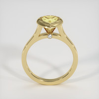 1.78 Ct. Yellow Sapphire Ring, 18K Yellow Gold 3