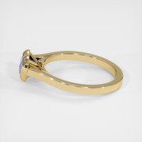 1.11 Ct. Color Change Sapphire Ring, 18K Yellow Gold 4