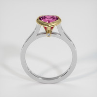 1.30 Ct. Gemstone Ring, 14K Yellow & White 3