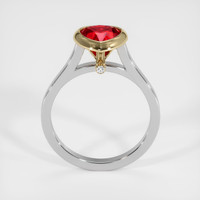 1.68 Ct. Ruby Ring, 14K Yellow & White 3