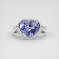 4.79 Ct. Blue Sapphire Ring, Platinum 950 1