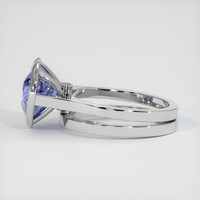 4.79 Ct. Blue Sapphire Ring, Platinum 950 4