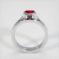 0.46 Ct. Ruby Ring, Platinum 950 3