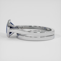 1.95 Ct. Blue Sapphire Ring, 14K White Gold 4