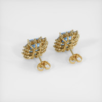 <span>5.98</span>&nbsp;<span class="tooltip-light">Ct.Tw.<span class="tooltiptext">Total Carat Weight</span></span> Gemstone Earrings, 14K Yellow Gold 4